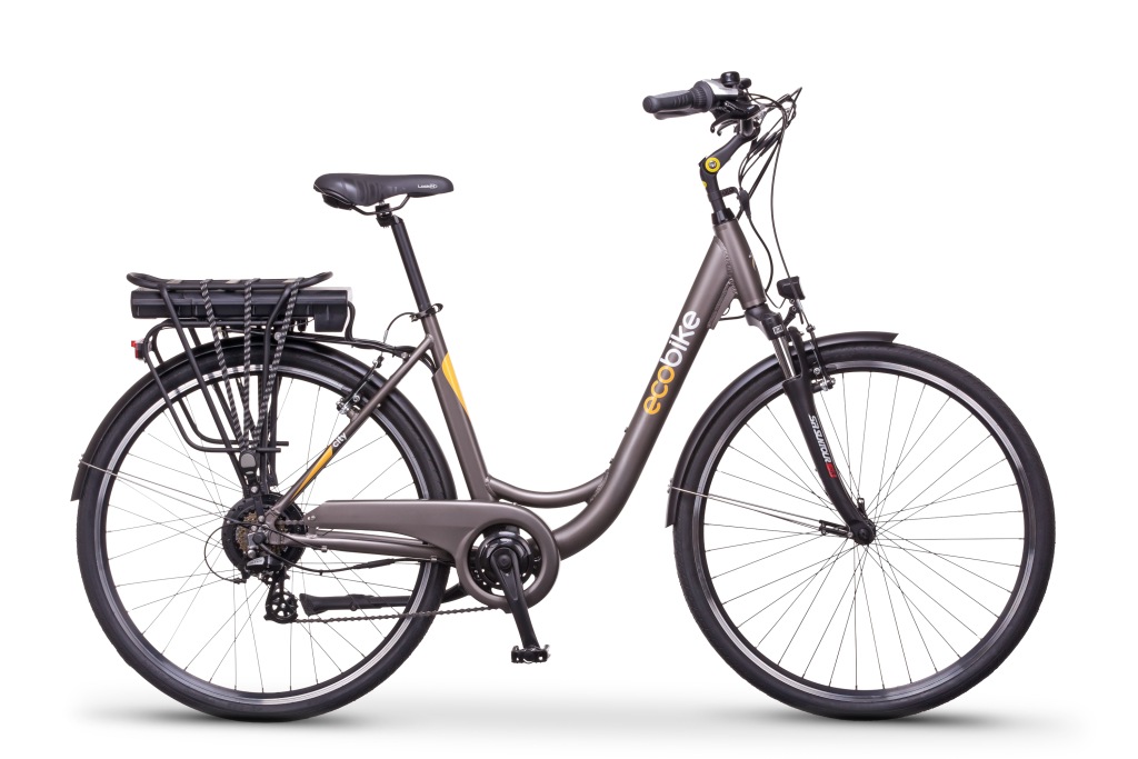 Rower elektryczny EcoBike City L Grey 28 - model 2019 Damskie buty turystyczne do narty biegowych Alpina T20 Plus Eve